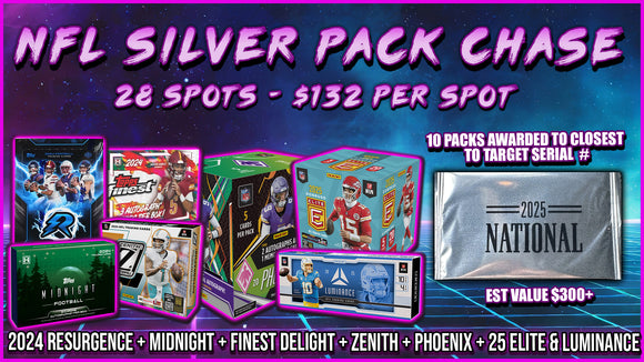 RGL #4442 - National Silver Packs Chase NFL (8/9/25)