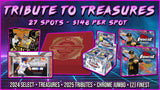 25% Filler - RGL #4487 - Tribute To Treasures MLB  (8/23/25)