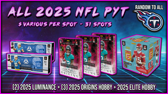 RGL #4497 - ALL 2025 NFL PYT (Titans Random) (8/27/25)
