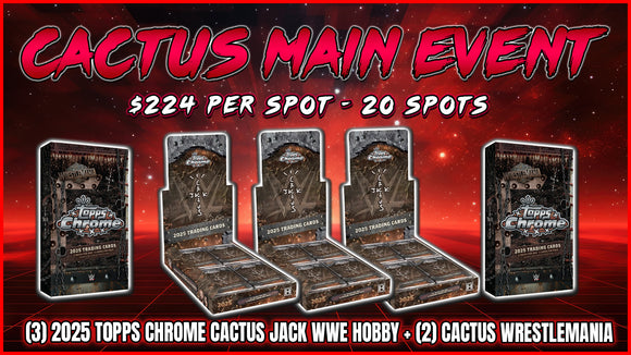 RGL #4510 - Cactus Jack Release Day Main Event (8/29/25)