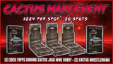 10% Filler - RGL #4510 - Cactus Jack Release Day Main Event (8/29/25)