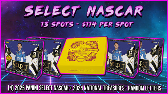 RGL #4520 - Select & Treasures NASCAR mixer (8/30/25)