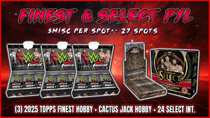 JML #731  - Finest & Select WWE Pick Your Letter (First Name) (10/2/25)