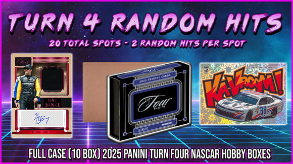 RGL #4651 - Turn 4 NASCAR 2x Random Hits (10/4/25)