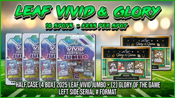 RGL #4652 - Leaf Vivid & Glory FB Left Side Serial (10/4/25)