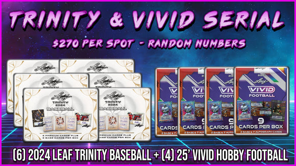 RGL #4666 - Trinity & Vivid Dual Sport Left Serial (10/8/25)