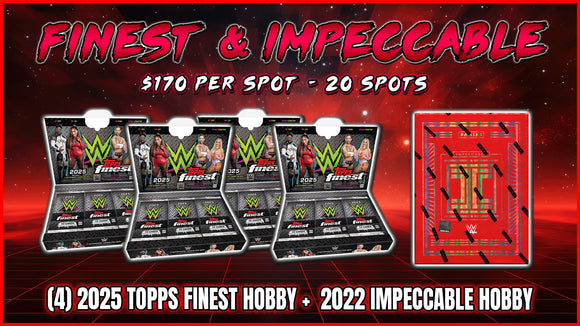 RGL #4674 - Half Case Finest & Impeccable WWE (10/11/25)
