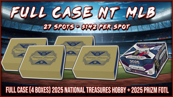 RGL #4803 - National Treasures Baseball Full Case Mixer (11/22/25)