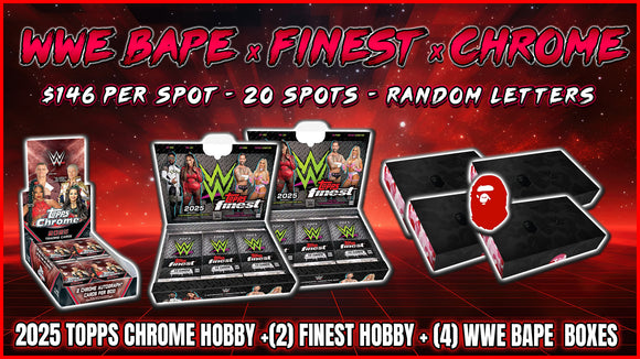 RGL #4845 - WWE Bape x Finest x Chrome Mixer (12/13/25)