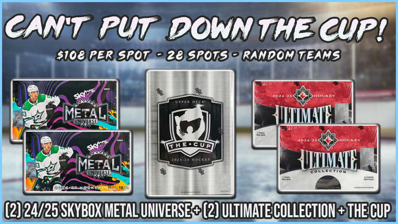 RGL #4846 - Can't Put Down the Cup NHL (12/13/25)