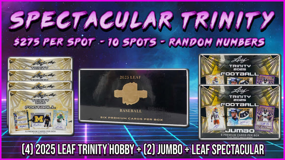 RGL #4849 - Spectacular Trinity Left Side Serial (12/13/25)