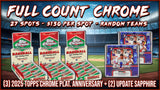25% Filler - RGL #5502 - Full Count Chrome MLB (6/6/26)