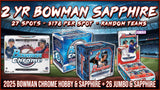 25% Filler - RGL #5552 - 2 Year Bowman Sapphire (6/17/26)