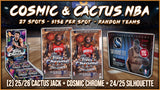 25% Filler - RGL #5585 - Cosmic & Cactus NBA (6/27/26)