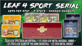 10% Filler - RGL #5587 - Leaf 4 Sport Serial (9 Spot) (6/27/26)