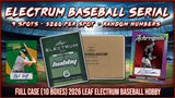 10% Filler - RGL #5667 - Leaf Electrum Baseball Serial (9 Spot) (7/18/26)