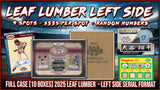 10% Filler - RGL #5679 - Leaf Lumber Left Side Serial (9 Spot) (7/22/26)
