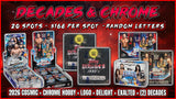 25% Filler - RGL #5713 - Decades & Chrome (7/29/26)