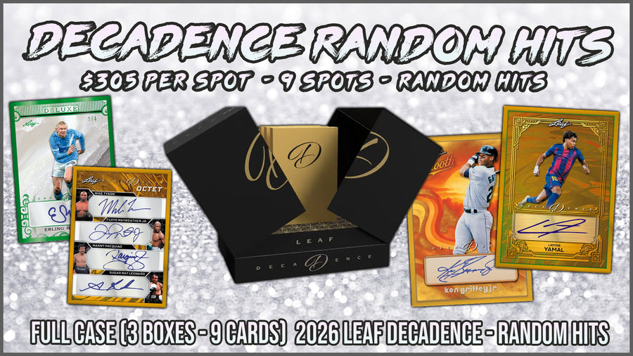 RGL #5789 - Leaf Decadence Multisport Full Case (Random Hit) (8/19/26)