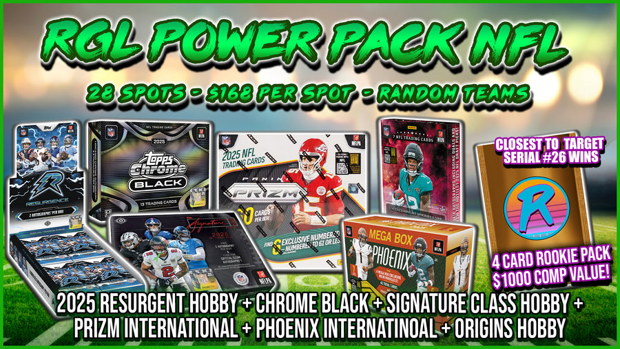 RGL #5792 - RGL Power Pack NFL (Random Team) (8/19/26)