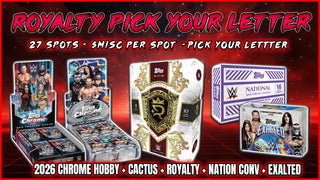 RGL #5797 - Royalty WWE PYL (Pick Your Letter) (First Name) (8/22/26)