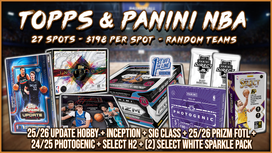 RGL #5814 - Topps & Panini NBA (Random Team) (8/26/26)