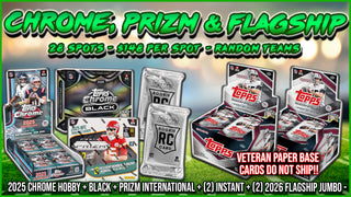 RGL #5818 - Chrome, Prizm and Flagship (Random Team) (8/26/26)
