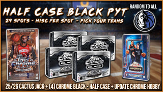 RGL #5825 - Half Case Black PYT (Mavericks Random) (8/29/26)