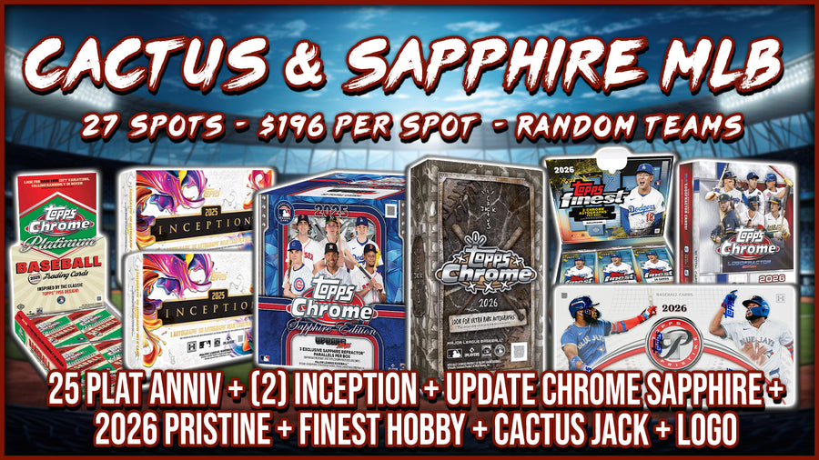 RGL #5827 - Cactus & Sapphire MLB (Random Team) (8/29/26)