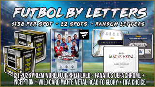 RGL #5828 - Futbol by Letters (Random Letter) (8/29/26)