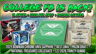 RGL #5829 - College Football is Back! (Random Letter) (8/29/26)