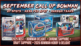 RGL #5840 - September Call Up Bowman (Random Team) (9/1/26)