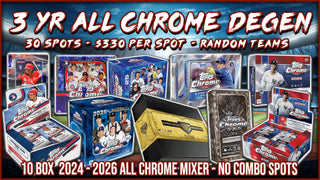 RGL #5842 - 3 Year All Chrome Degen (Random Team) (9/1/26)