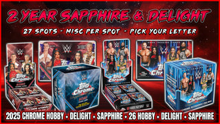 RGL #5843 - 2 Year Sapphire & Delight PYL (Pick Your Letter) (First Name) (9/1/26)