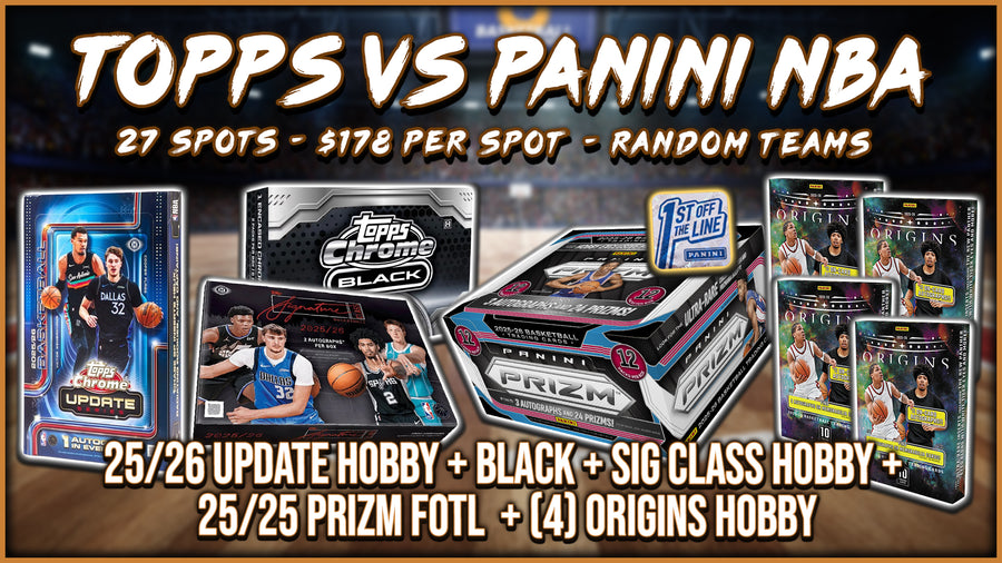 RGL #5849 - Topps vs Panini NBA (Random Team) (9/1/26)