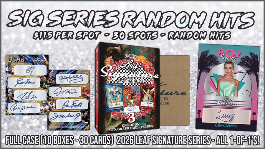 RGL #5850 - Sig Series Random Hits (Random Hit) (9/1/26)