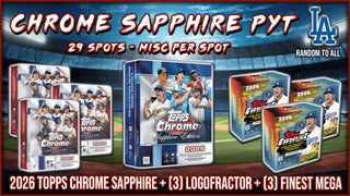 RGL #5898 - Chrome Sapphire PYT (Dodgers Random) (9/23/26)