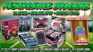 RGL #5899 - Resurgence Dragons w/ $300 RGL Power Pack Chase (Random Teams) (9/23/26)