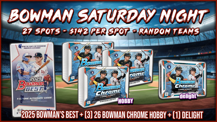 RGL #5921 - Bowman Saturday Night (Random Teams) (9/26/26)