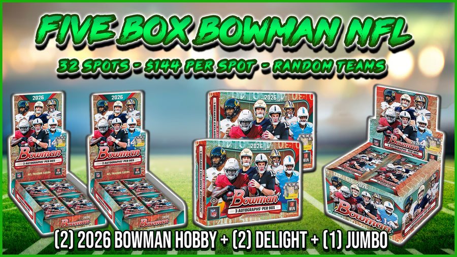 RGL #5934 - Five Box Bowman NFL (Random Team) (9/30/26)