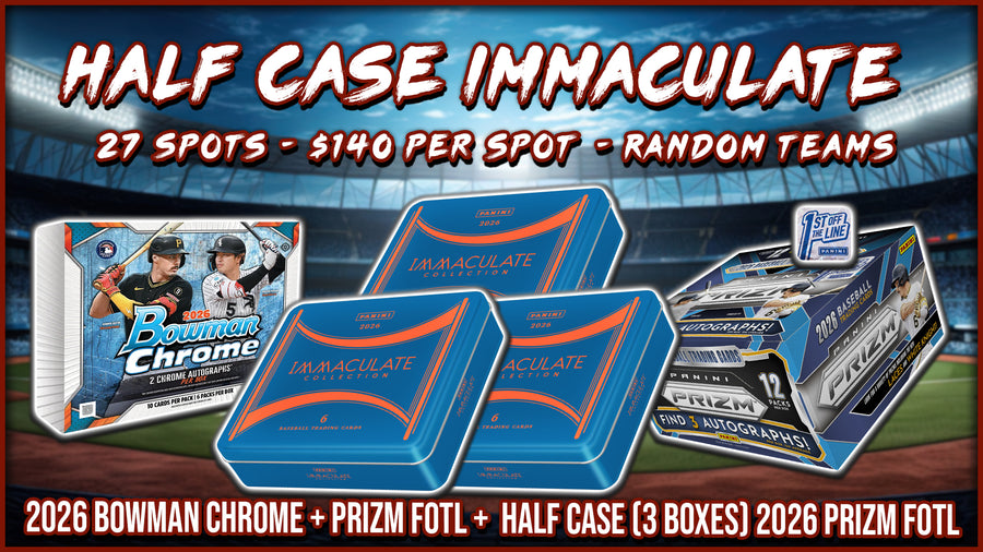 RGL #5935 - Half Case Immaculate (Random Team) (9/30/26)