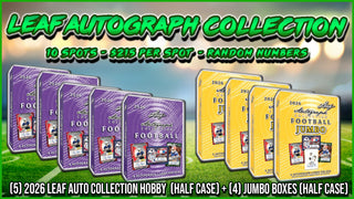 RGL #5955 - Leaf Autograph Collection (Random Letter) (10/7/26)