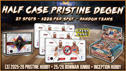RGL #5954 - Half Case Pristine Degen (Random Team) (10/7/26)