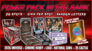 RGL #5969 - Power Pack in the Bank WWE (Random Letter) (10/10/26)