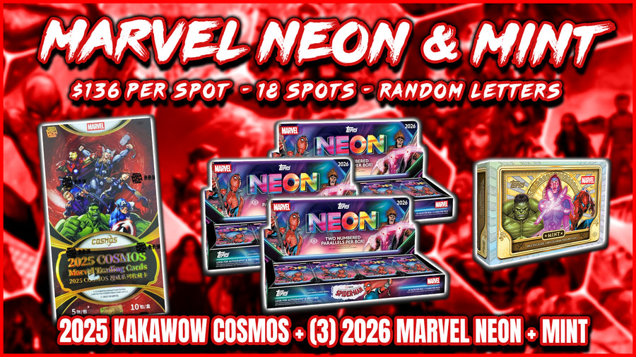 RGL #5984 - Marvel Neon & Mint (Random Letter) (10/14/26)