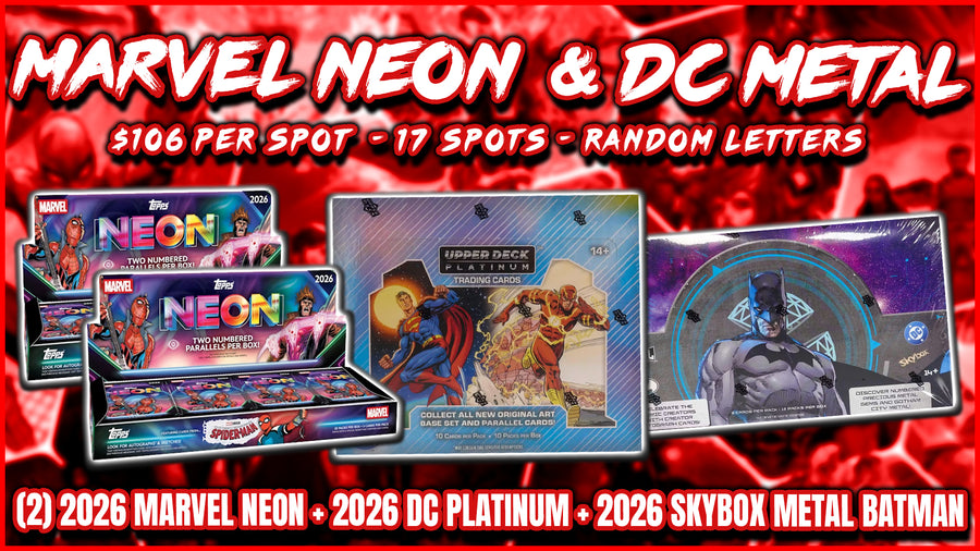 RGL #5987 - Marvel Neon & DC Metal (10/14/26)