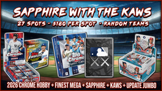 RGL #5988 - Sapphire with the KAWS (Random Team) (10/14/26)