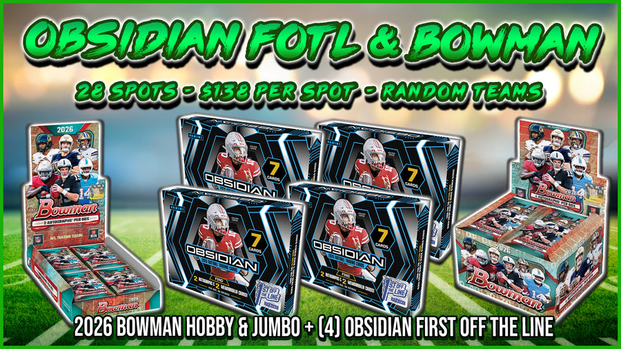 RGL #5992 - Obsidian FOTL & Bowman Football (Random Team) (10/17/26)