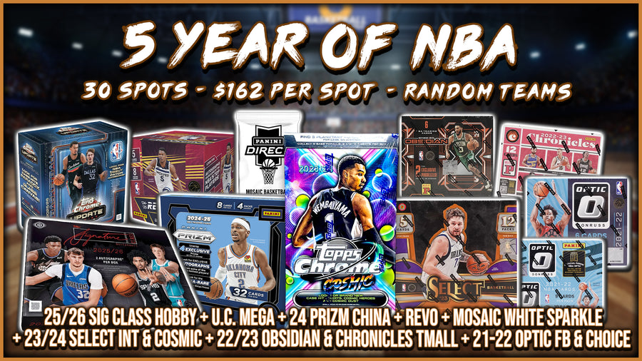 RGL #5993 - 5 Years of NBA (Random Team) (10/17/26)