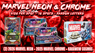 RGL #5997 - Marvel Neon & Chrome (Random Letter) (10/17/26)